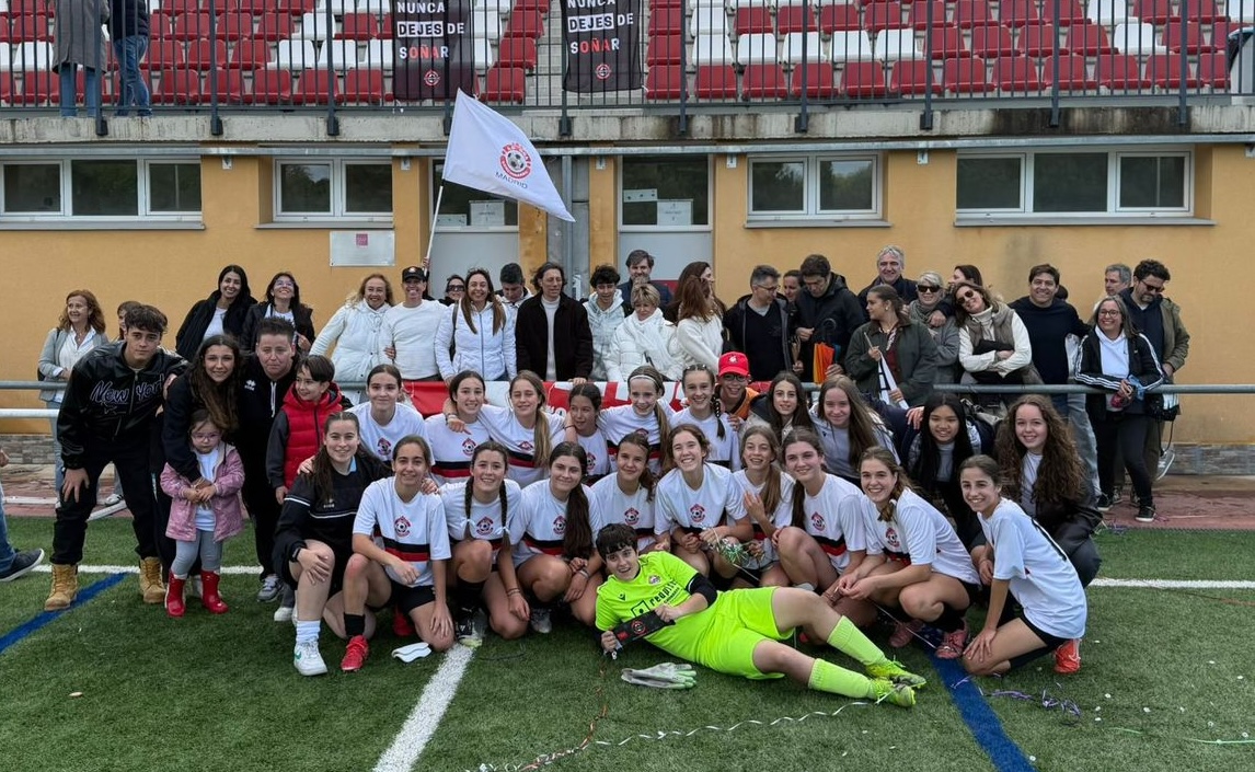 Cadete Femenino, campeonas y ascendidas