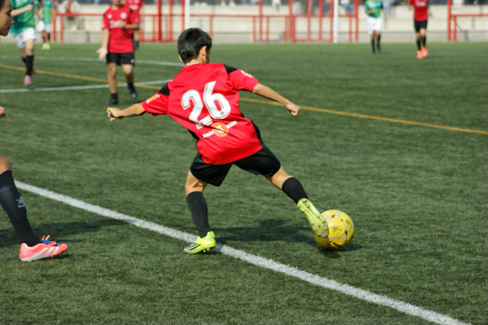 Infantil D ante el Spartac de Manoteras C