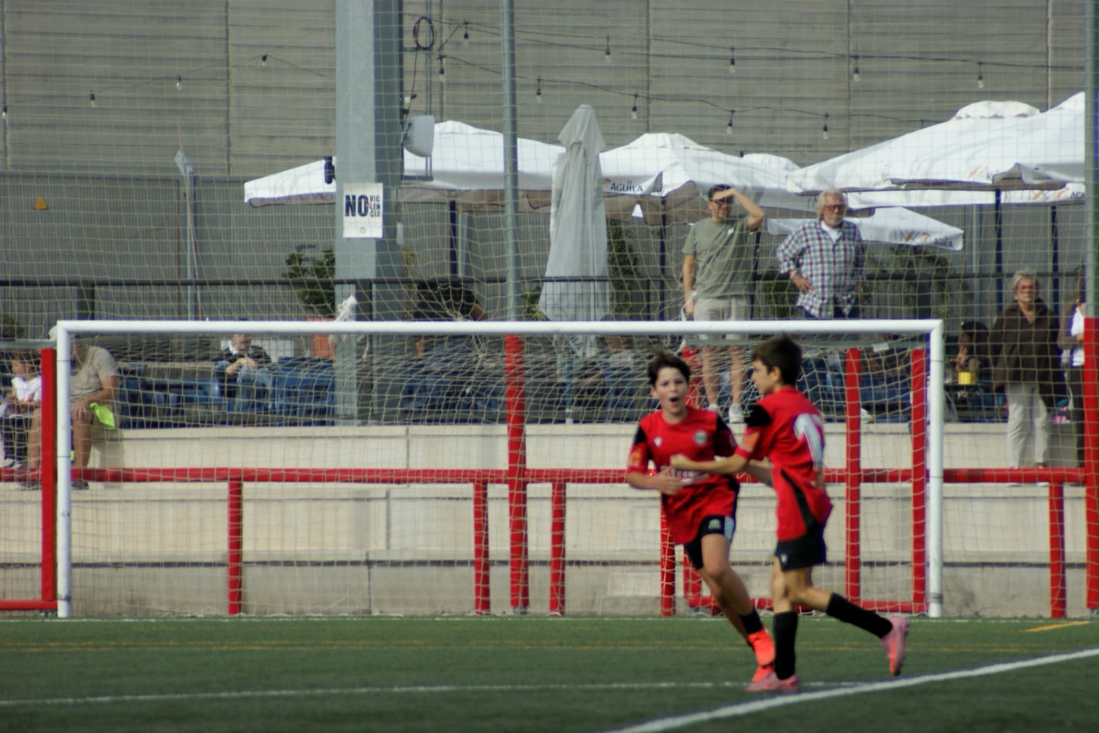 Infantil D ante el Spartac de Manoteras C
